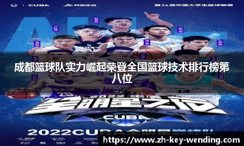 成都篮球队实力崛起荣登全国篮球技术排行榜第八位